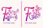 Botanical Monogram Font