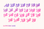 Botanical Monogram Font