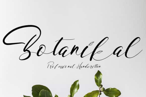 Botanikal Font