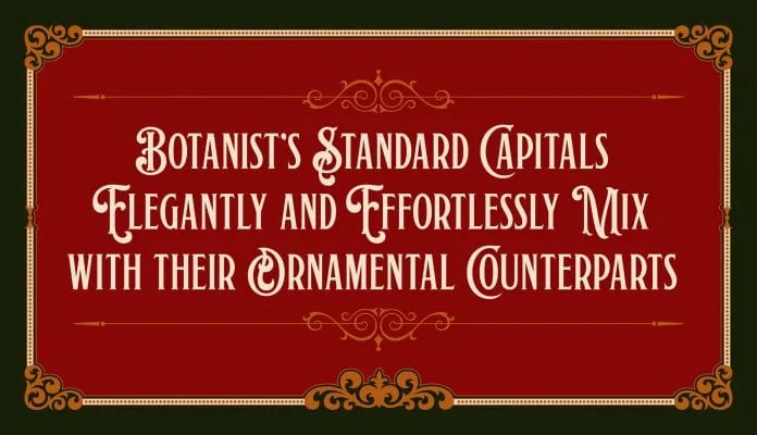 Botanist Font
