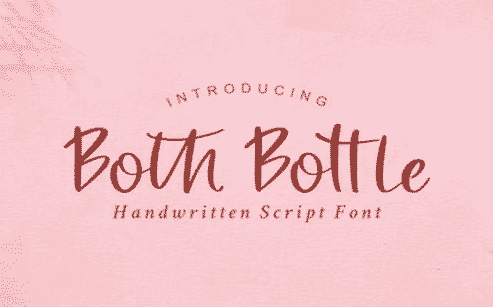 Both Bottle Font