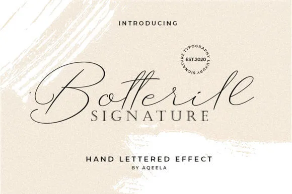 Botterill Font
