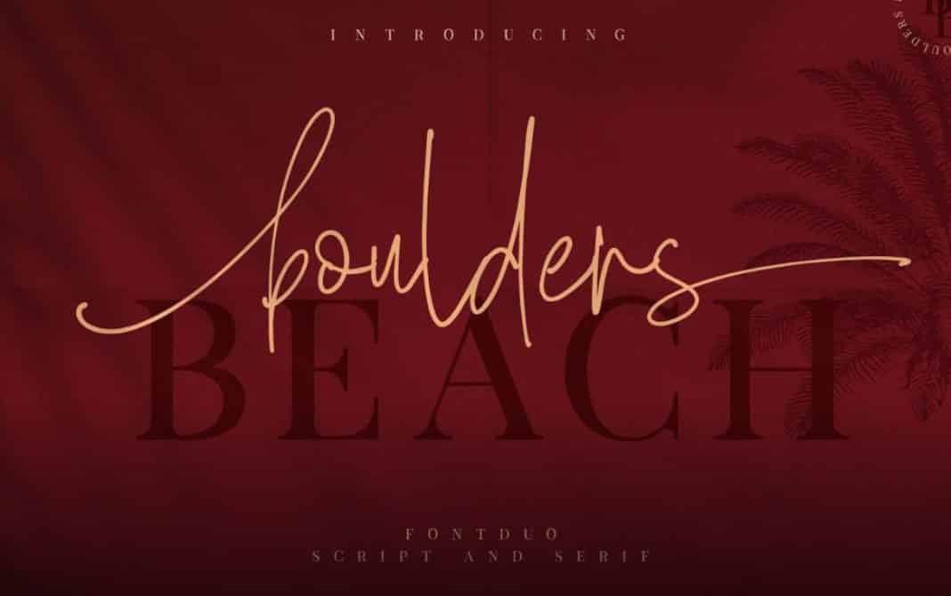 Boulders Beach Font