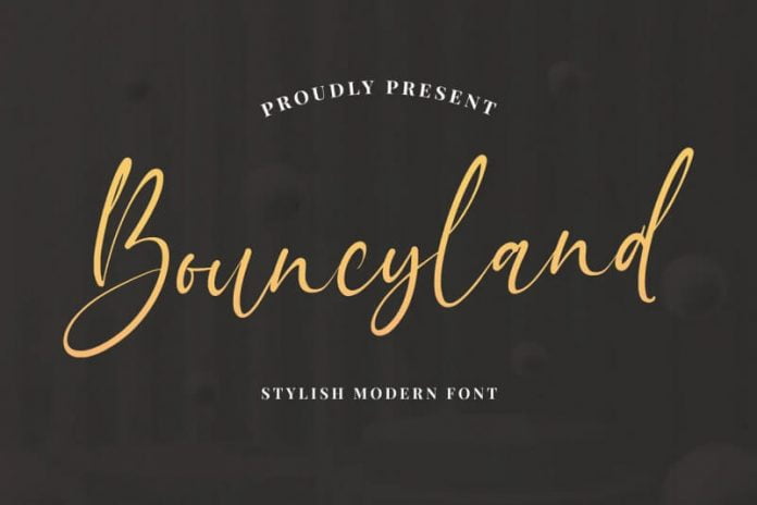 Bouncyland Font
