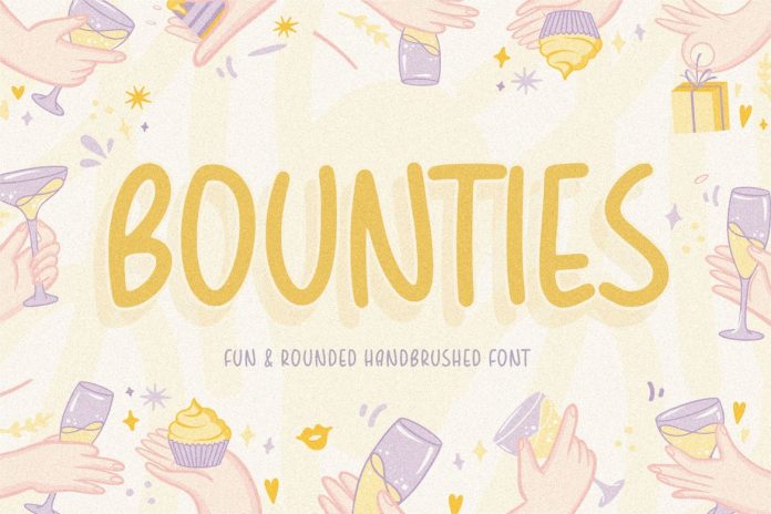 Bounties Display Font