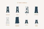 Bourbon House Font + Frames
