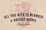 Bourbon House Font + Frames