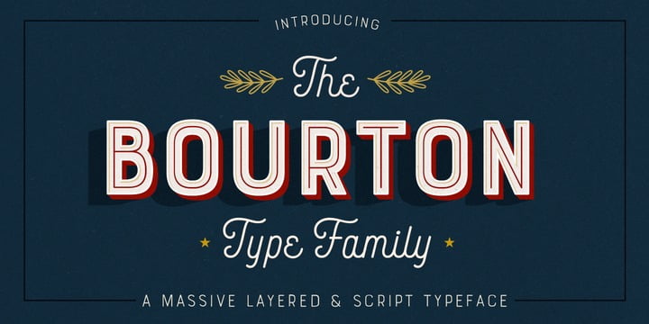 Bourton Font Family