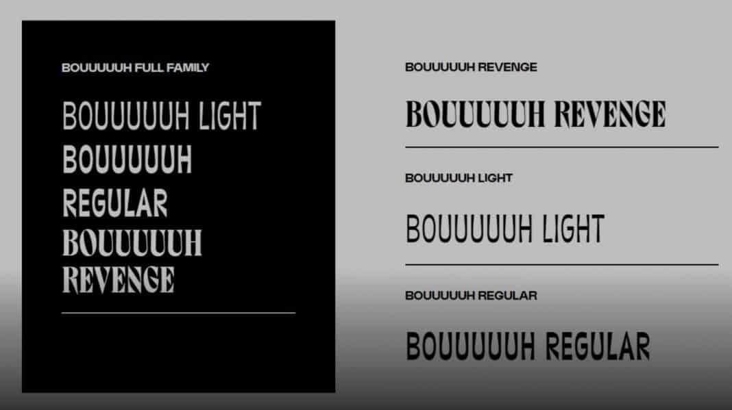 Bouuuuuh 2020 Free font