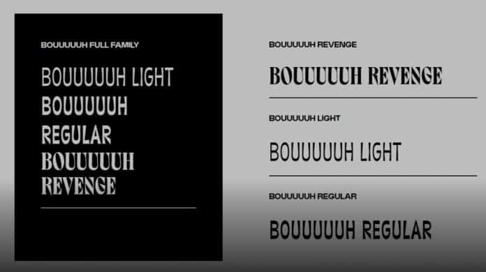 Bouuuuuh 2020 Free font