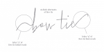 Bow Tie Font