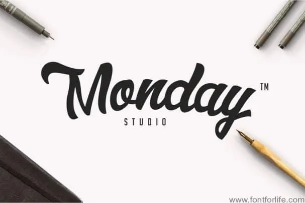 Bowlist Logo Type Font