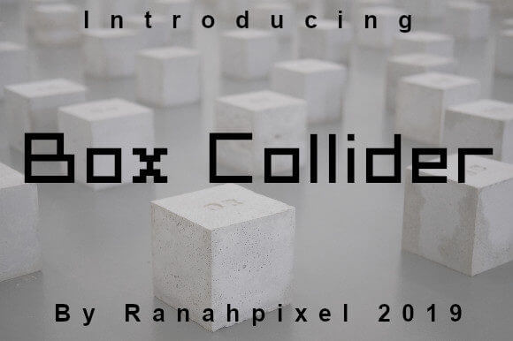 Box Collider Font