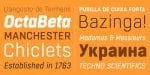 Boxed Round Font