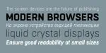Boxed Font