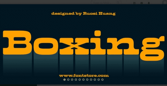 Boxing Font