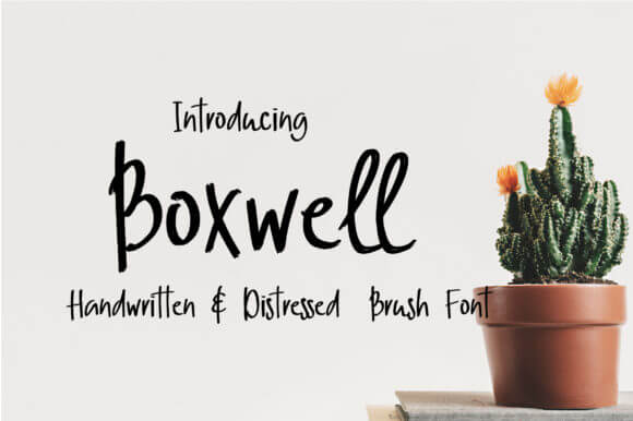 Boxwell Font