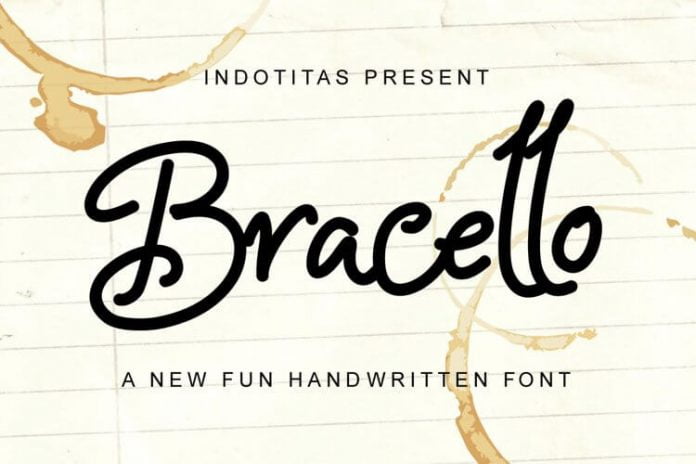 Bracello - A Fun Handwritten