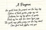 Bracello - A Fun Handwritten