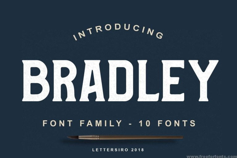 Bradley Font Family Free Dowload