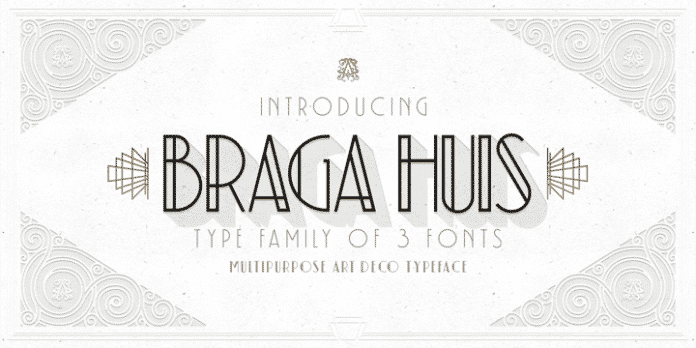 Braga Huis Typeface