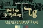 Bragaway Font