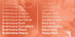 Brahmana Font