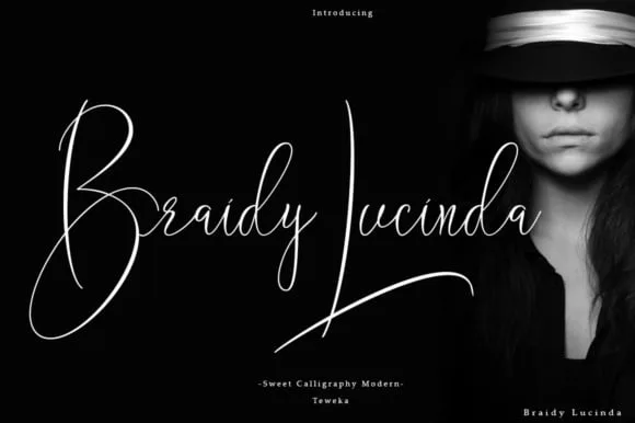 Braidy Lucinda Font