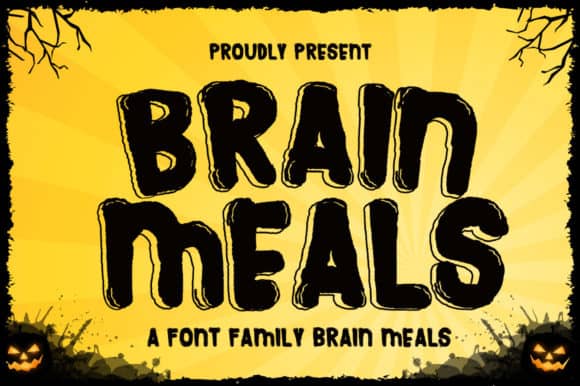 Brain Meals Font
