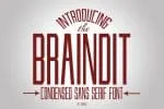 Braindit Font