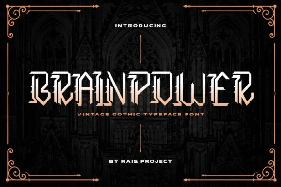 Brainpower Font Brainpower Font