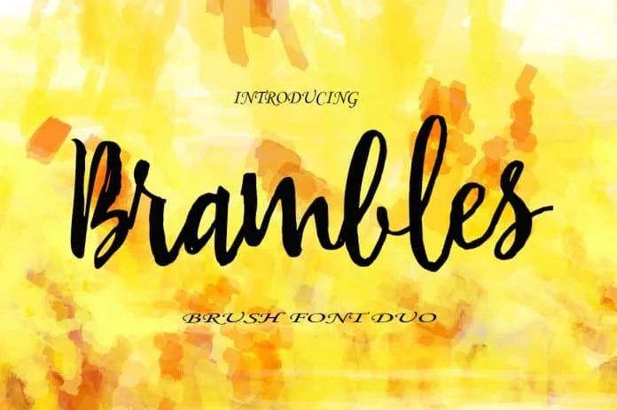 Brambles Font