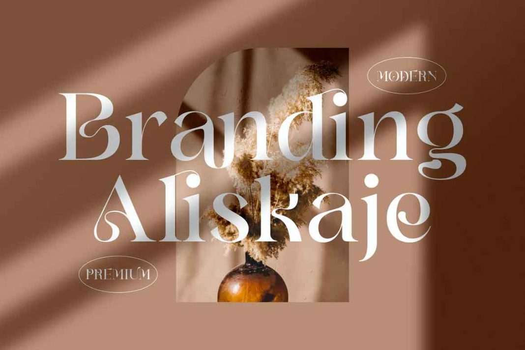 Branding Aliskaje Font