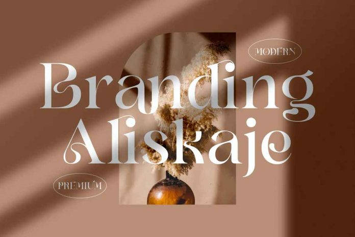 Branding Aliskaje Font