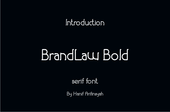 Brandlaw Bold Font