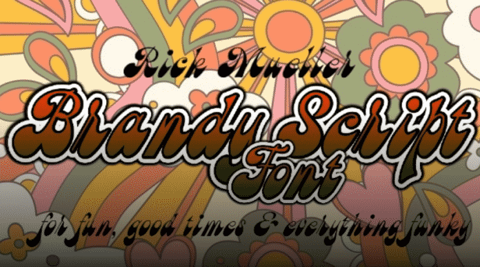 Brandy - Funky Groovy Script Font