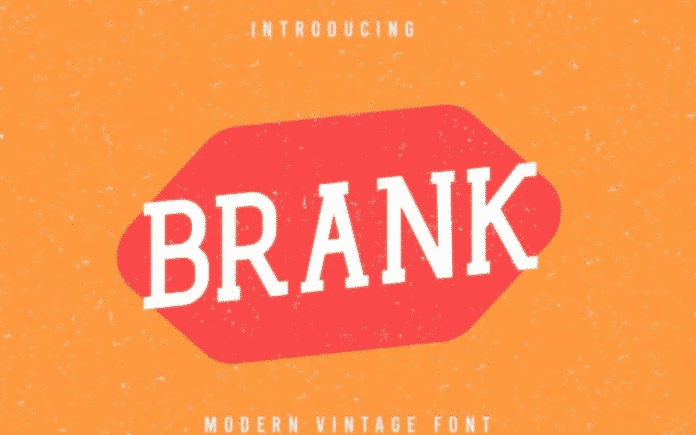 Brank Retro Font