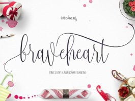 Braveheart Script Font