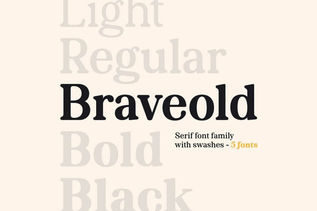 Braveold Font Family