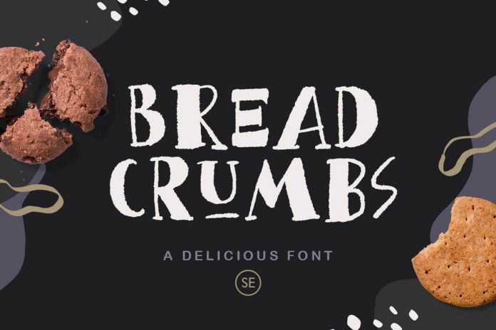 Bread Crumbs - Delicious Font