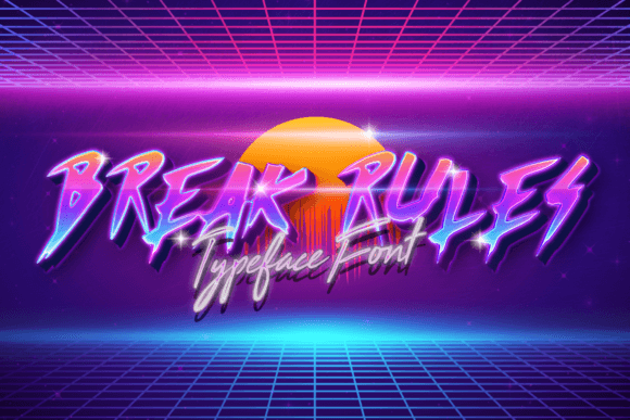 BreakRules Font