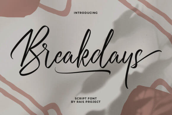 Breakdays Font