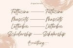 Breathing Brush Signature Font