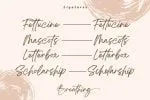 Breathing Brush Signature Font