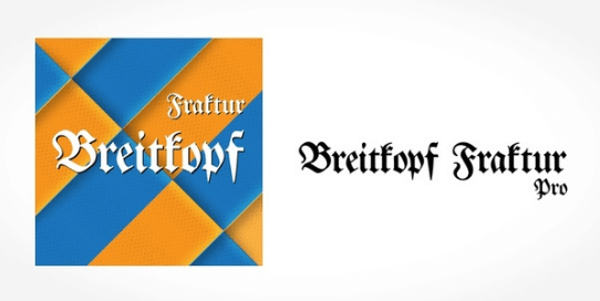 Breitkopf Fraktur Pro