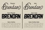 Brendan Duo Font
