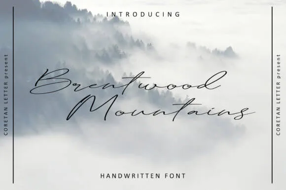 Brentwood Mountains Font