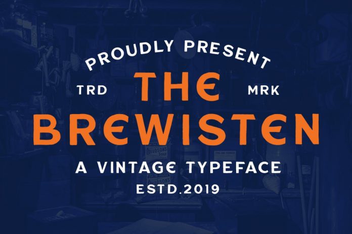 Brewisten Vintage Font