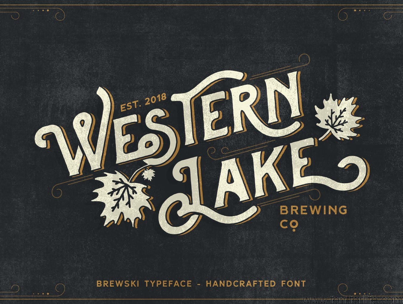 Brewski Brewery Typeface Font
