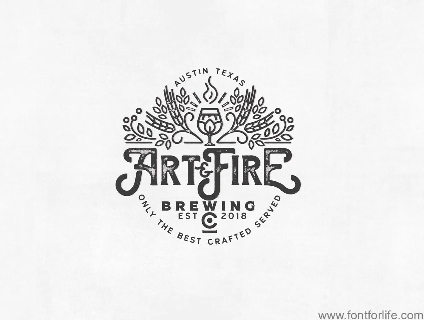 Brewski Brewery Typeface Font